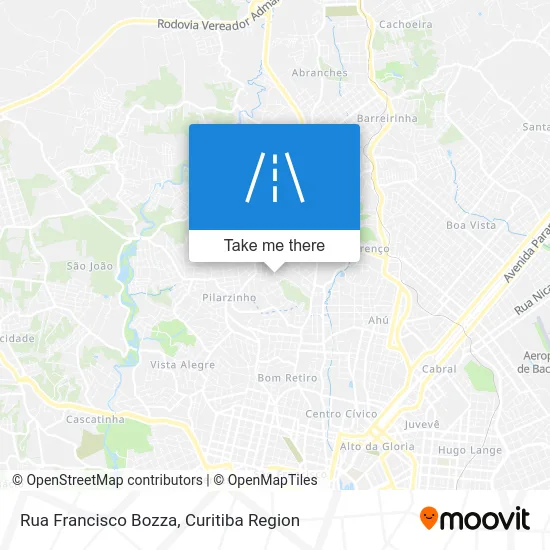 Rua Francisco Bozza map