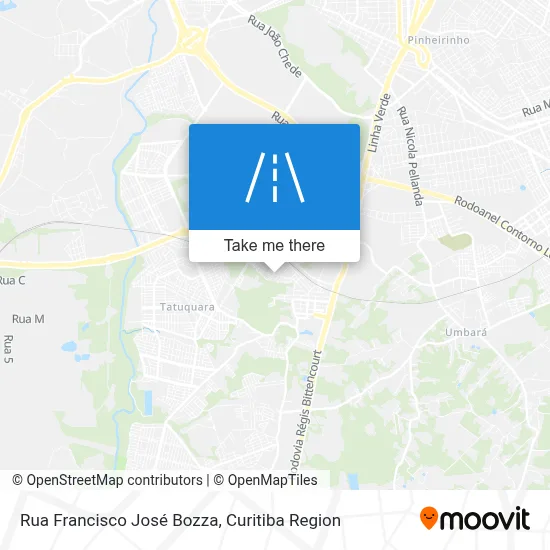 Rua Francisco José Bozza map