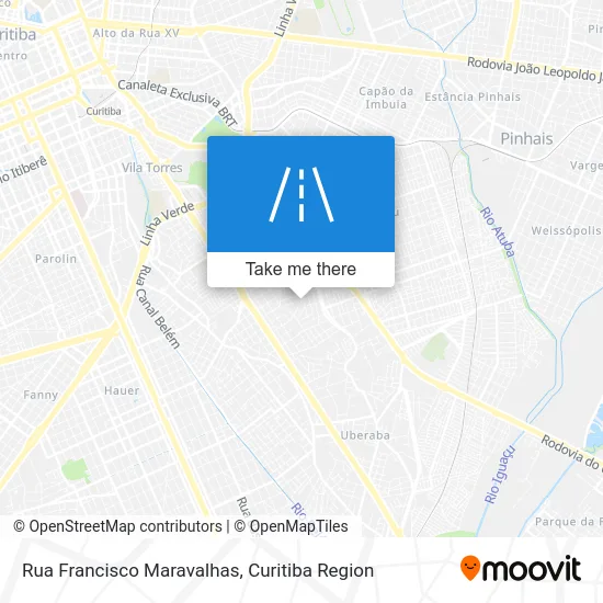 Rua Francisco Maravalhas map