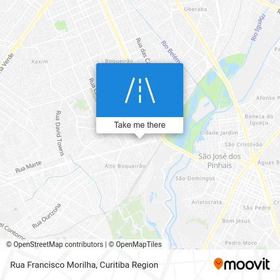 Rua Francisco Morilha map