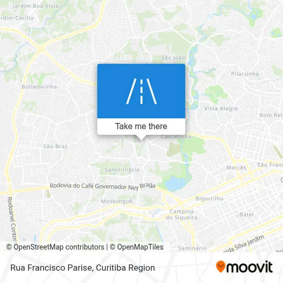 Rua Francisco Parise map