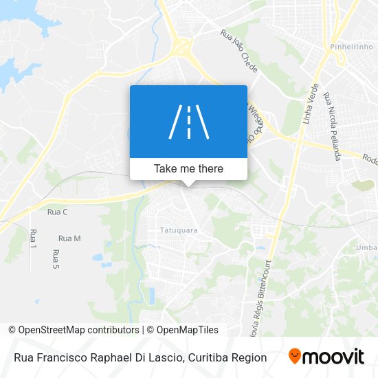 Rua Francisco Raphael Di Lascio map