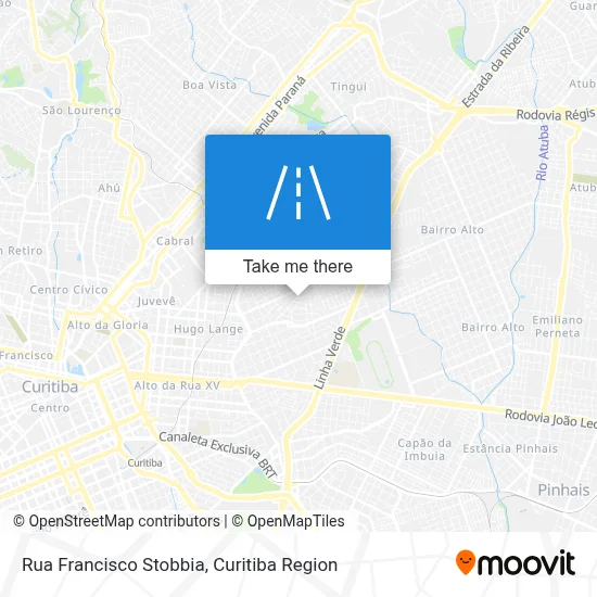 Rua Francisco Stobbia map