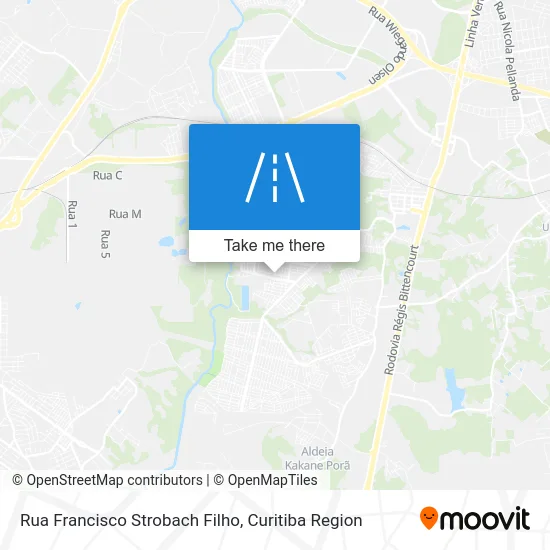 Rua Francisco Strobach Filho map