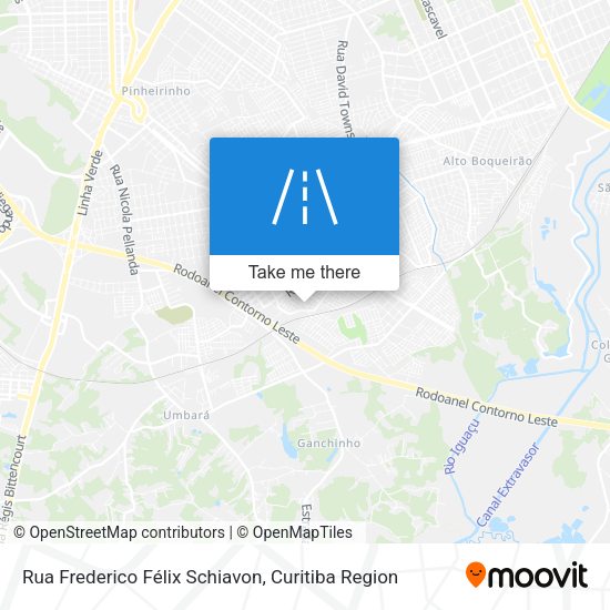 Rua Frederico Félix Schiavon map