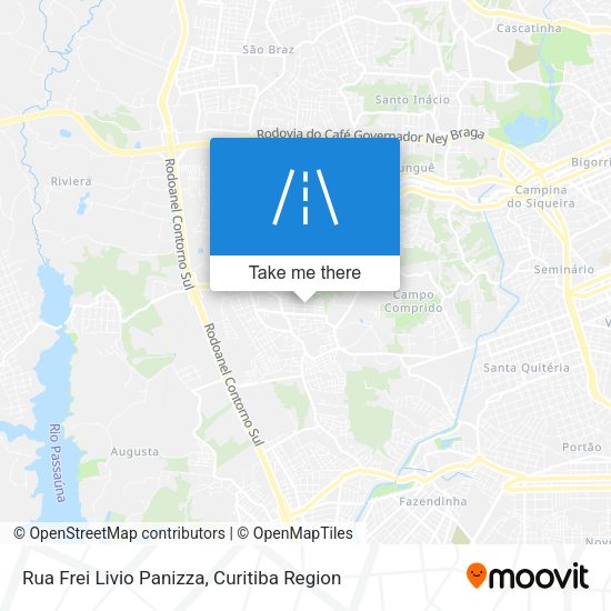 Rua Frei Livio Panizza map