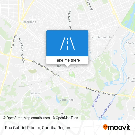 Rua Gabriel Ribeiro map
