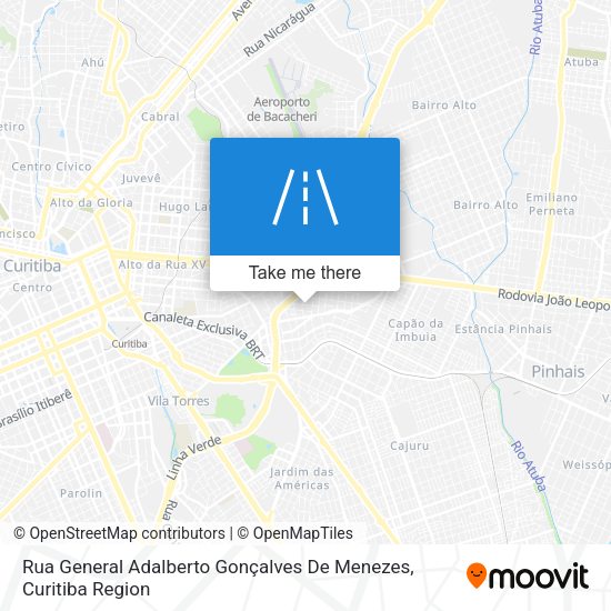 Rua General Adalberto Gonçalves De Menezes map