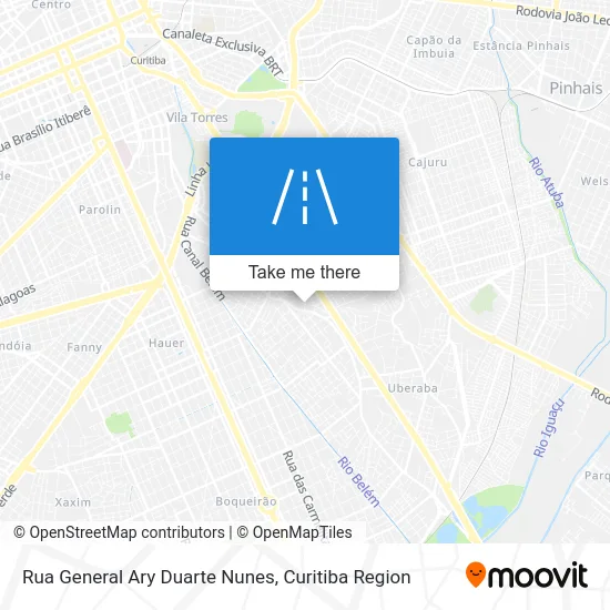 Rua General Ary Duarte Nunes map