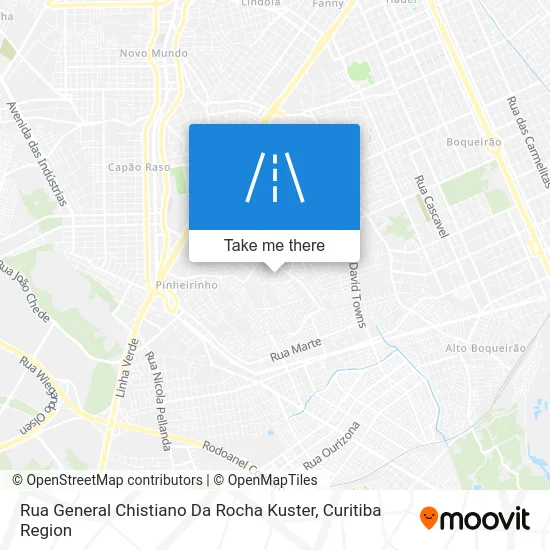 Rua General Chistiano Da Rocha Kuster map