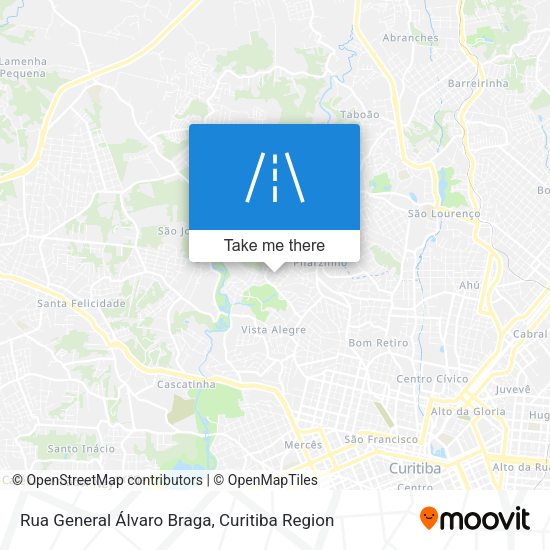 Rua General Álvaro Braga map