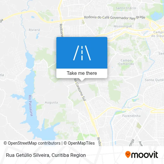 Rua Getúlio Silveira map
