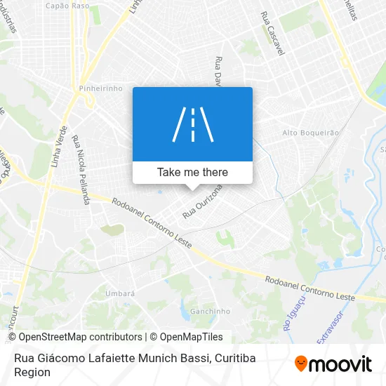 Rua Giácomo Lafaiette Munich Bassi map