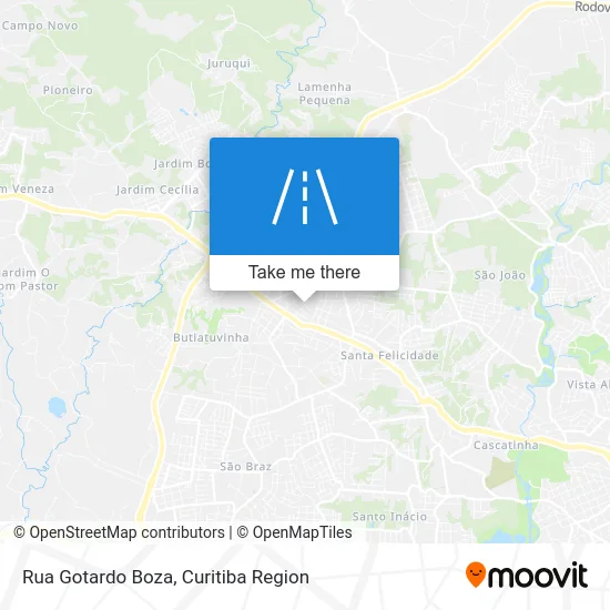 Rua Gotardo Boza map