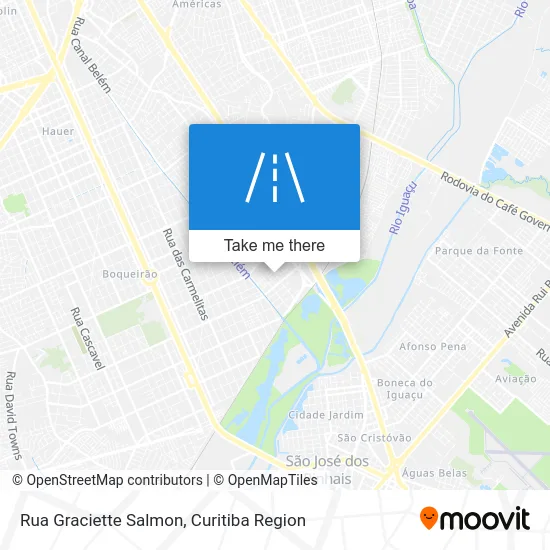 Rua Graciette Salmon map