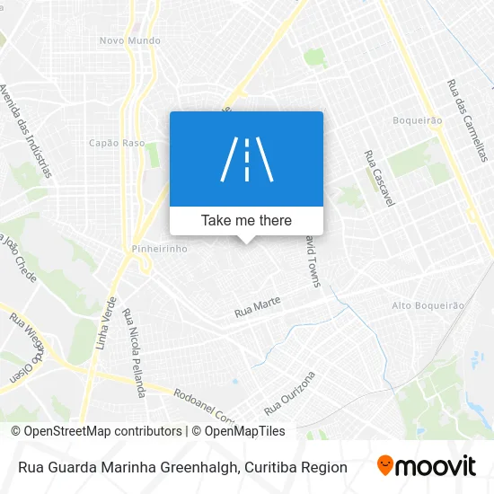 Rua Guarda Marinha Greenhalgh map