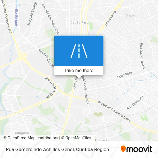 Rua Gumercindo Achilles Genol map