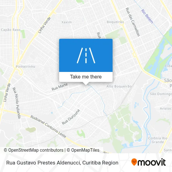 Rua Gustavo Prestes Aldenucci map