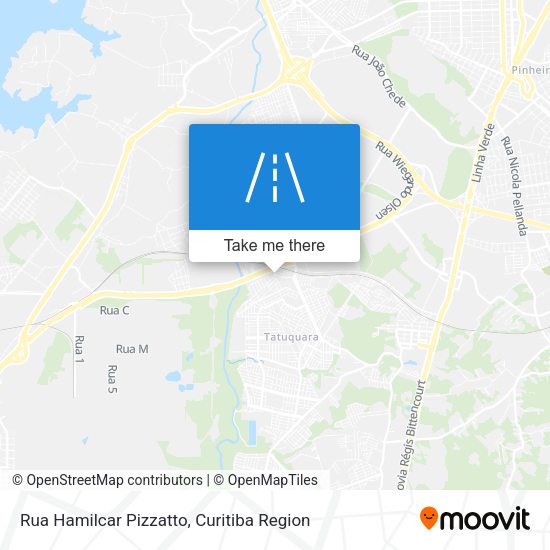 Rua Hamilcar Pizzatto map