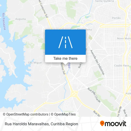 Rua Haroldo Maravalhas map