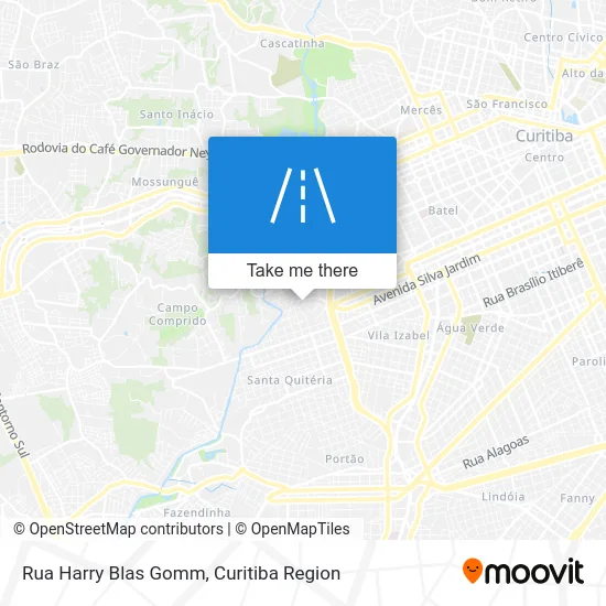Rua Harry Blas Gomm map