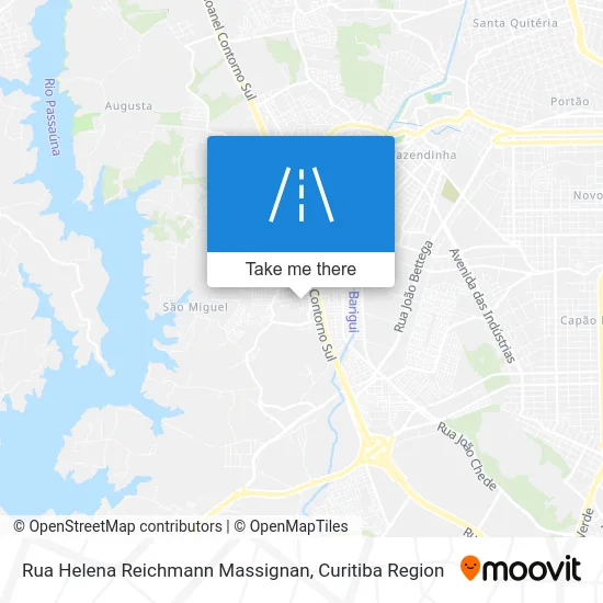 Rua Helena Reichmann Massignan map