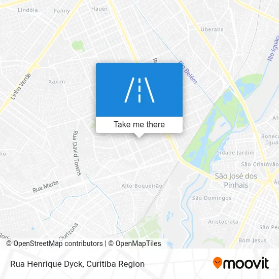 Rua Henrique Dyck map