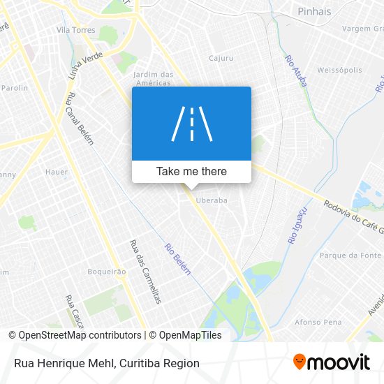 Rua Henrique Mehl map