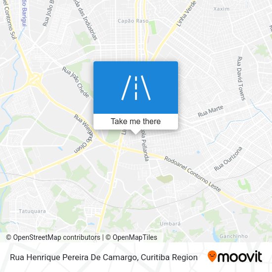 Rua Henrique Pereira De Camargo map