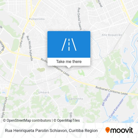 Rua Henriqueta Parolin Schiavon map