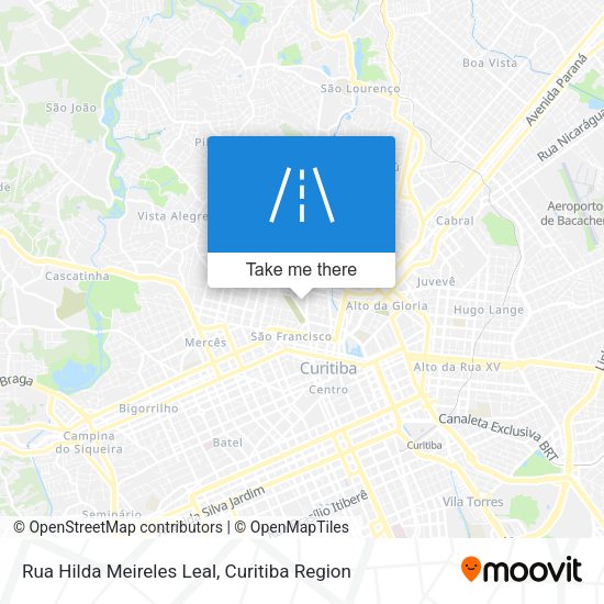 Rua Hilda Meireles Leal map