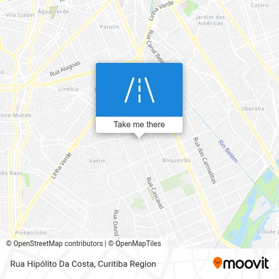 Rua Hipólito Da Costa map