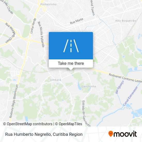 Rua Humberto Negrello map