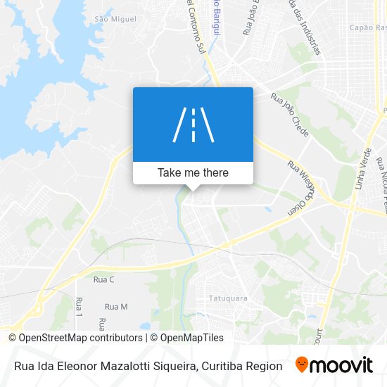 Rua Ida Eleonor Mazalotti Siqueira map