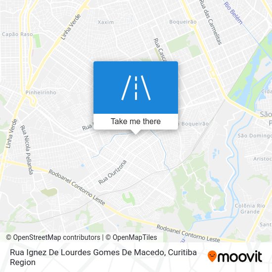 Mapa Rua Ignez De Lourdes Gomes De Macedo