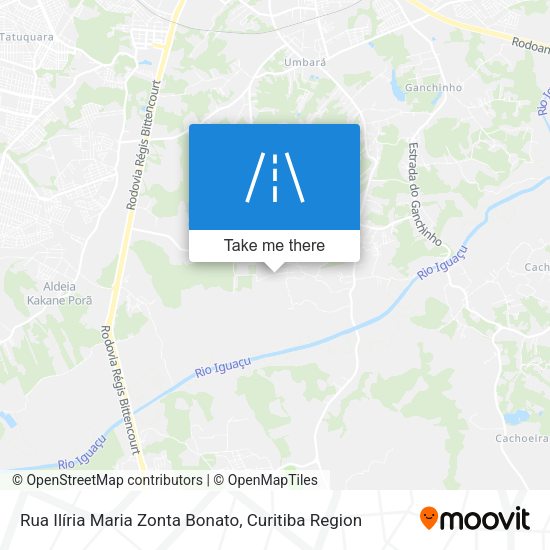 Rua Ilíria Maria Zonta Bonato map