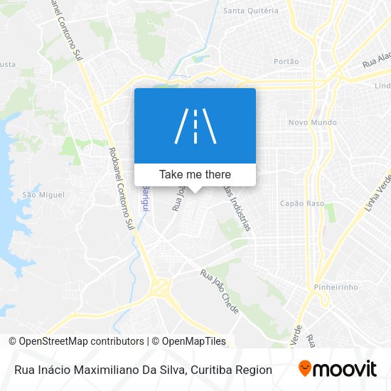 Rua Inácio Maximiliano Da Silva map