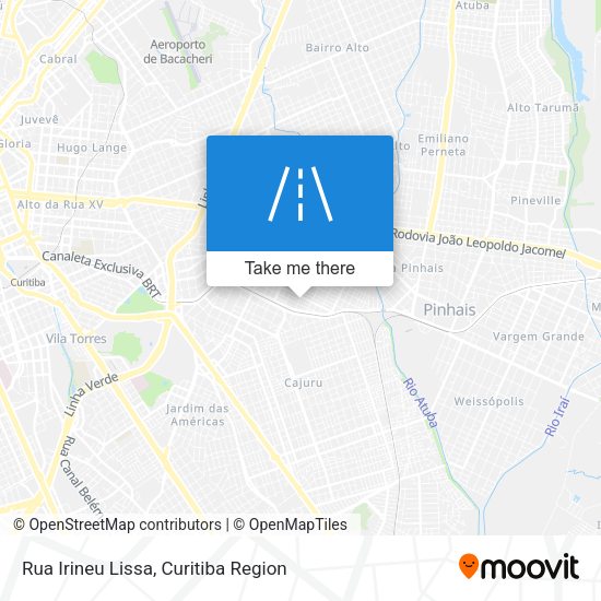 Rua Irineu Lissa map