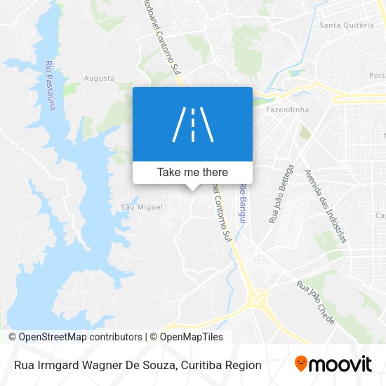 Rua Irmgard Wagner De Souza map