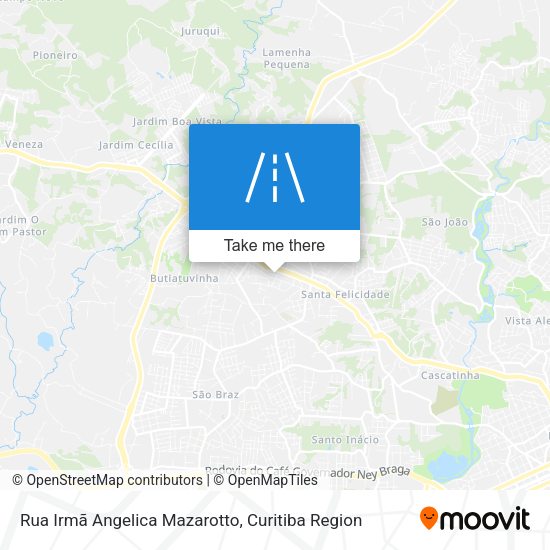 Rua Irmã Angelica Mazarotto map