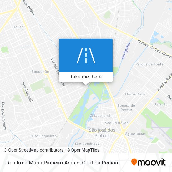 Rua Irmã Maria Pinheiro Araújo map