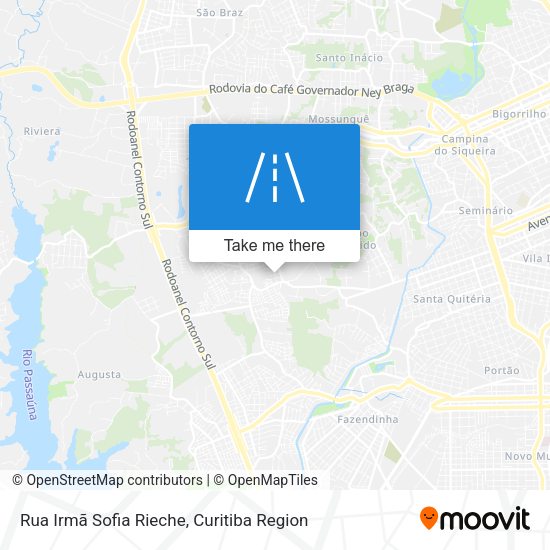 Rua Irmã Sofia Rieche map