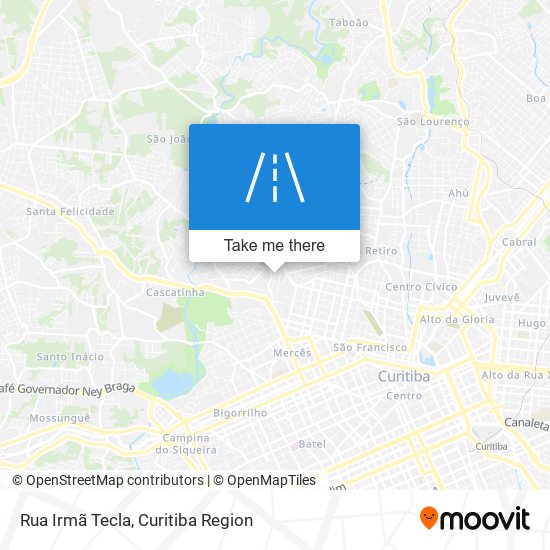 Rua Irmã Tecla map