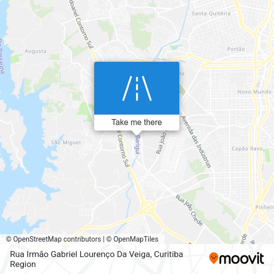 Rua Irmão Gabriel Lourenço Da Veiga map