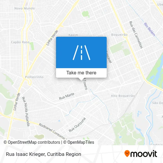 Rua Isaac Krieger map