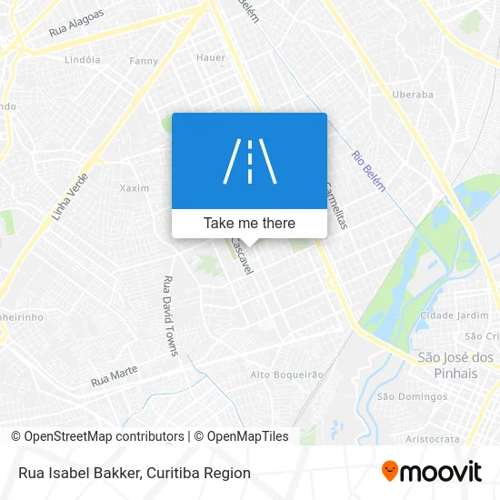 Rua Isabel Bakker map