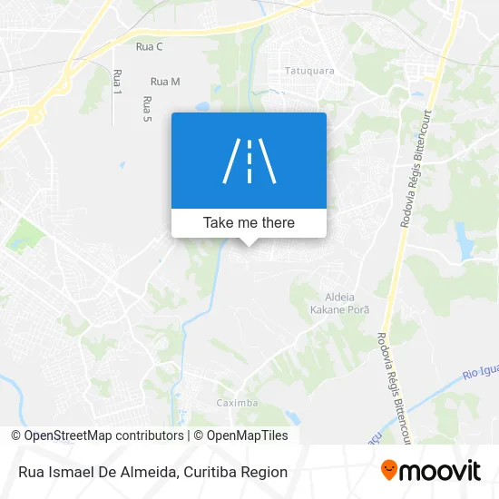Rua Ismael De Almeida map
