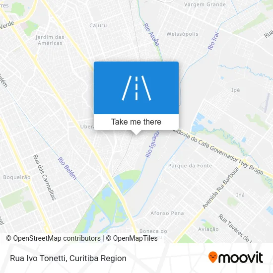 Rua Ivo Tonetti map