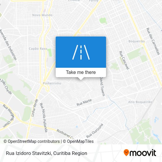 Rua Izidoro Stavitzki map