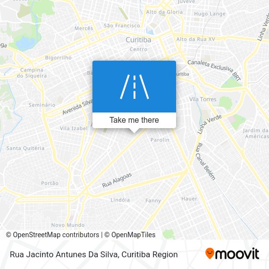 Rua Jacinto Antunes Da Silva map
